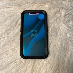Case for an iPhone 11 with screen protector